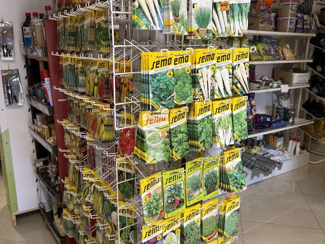 Prodejní stojan se semeny SEMO